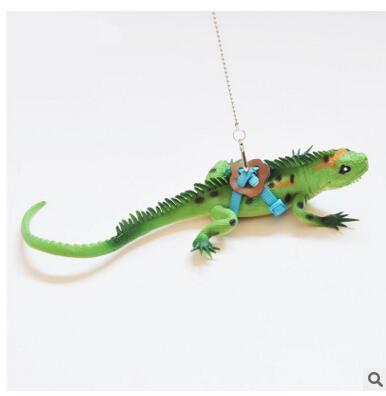 drop shipping Adjustable Reptile Lizard Harness Leash Adjustable Hauling Cable Rope walking cabrite lizards lead on sale ANI-127