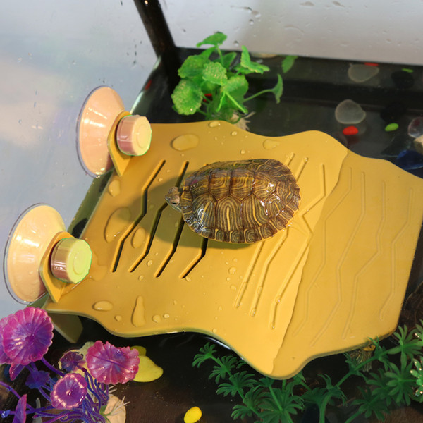 Turtle Aquarium Float Decoration Bask Platform Crawler Sun Roof Terrace Floating Island Climb Brazilian Tortoise Kingpet