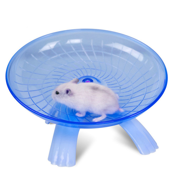 Mouse Hamster Wheel Running Disc Funny Flying Saucer Exercise Wheel Multi Color for Small Pets 18 cm Plastics Comfort Pet Toys Pet Supplies