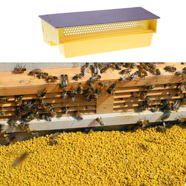 ultifunctional Plastic Removable Ventilated Tray Farm Bee Honey Hive Pollen Collector Beekeeping Tools Multifunctional Plastic Pollen ...