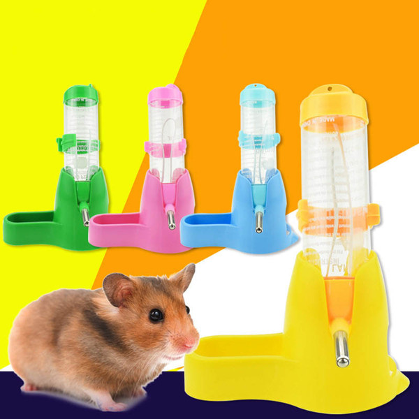 Hamster Water Bottle Small Animal Accessories Automatic Feeding Device Food Container 3 Styles 1 Pc Pet Drinking Bottles