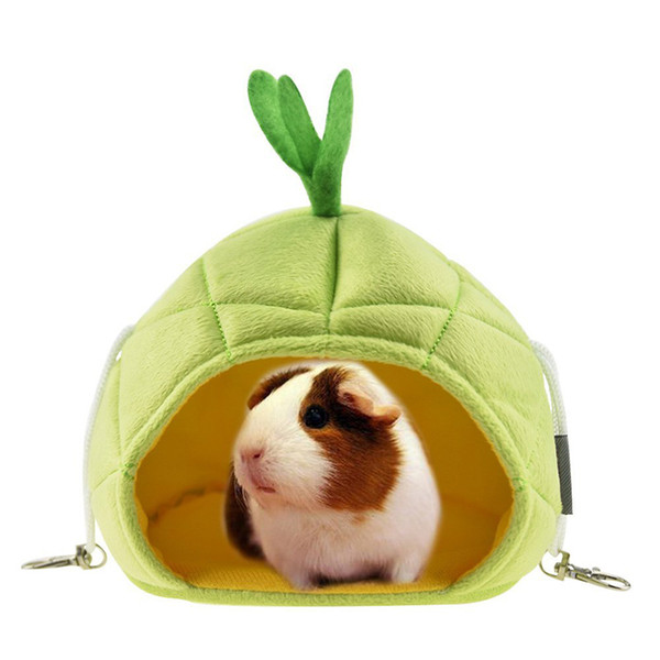 Hamster Hanging House Hammock pineapple design Small Animals Cotton Cage Sleeping Nest Pet Bed Rat Hamster Toys Cag Wholesale Dropshipping