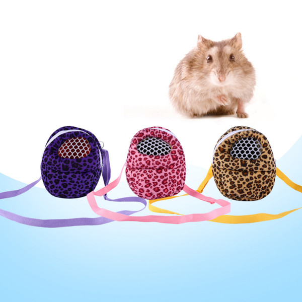 Free Shipping Pet Carrier Bag 3 Types Pet Carrier Leopard Hamster Rat Hedgehog Chinchilla Ferret Sleeping Outdoor Bag