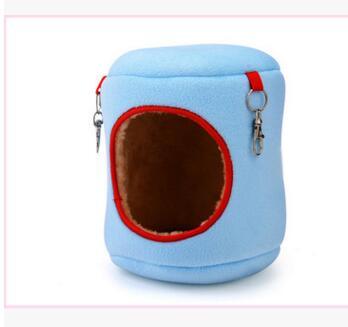Hamster Parrot Nest SquirrelHouse Bed Soft Flannel Winter Warm House Pet bird Hanging BedZI-526