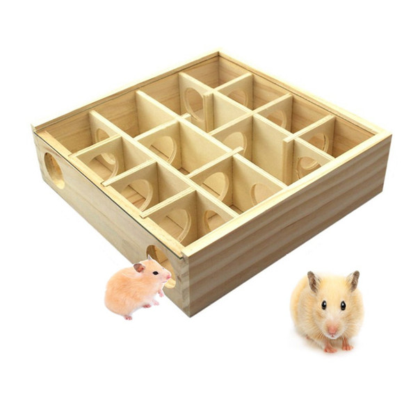 Hamster Maze, PVC Maze Toy with Acrylic Cover Dwarf Mouse Cage Tubes Gerbil Maze for Small Furry Animals