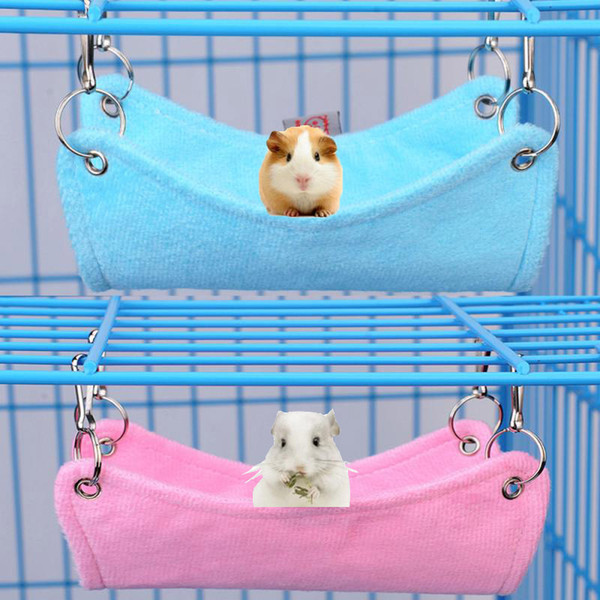 Hammock Pet Hamster Rat Parrot Ferret Hamster Hanging Bed Cushion hamster House Cage accessories for hamsters