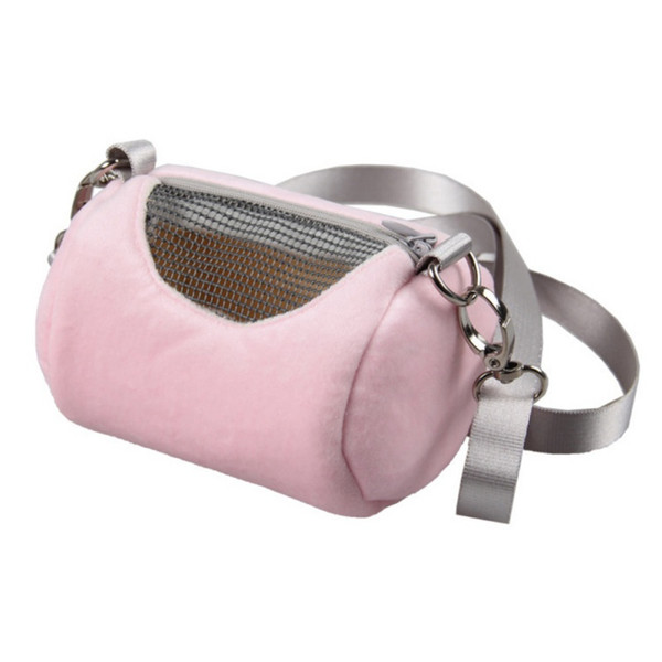 Hamster Accessories Carrier Travel Bag Small Animal Breathable Detachable Strap Zippered Single Shoulder Bags Cage For A Hamster