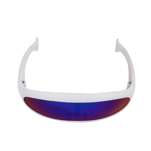 Pets Fashion Sun Glasses Single Lens Doggy Sunglasses Windproof Kitty Spectacles Glisten Funny Personality White Frame Hot Sale 4mdb1