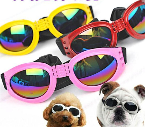 2018 Dog Goggles Fashion Pet Dog Sunglasses Eye Wear Dog Protection UV Sunglasses Goggles Sun Glasses