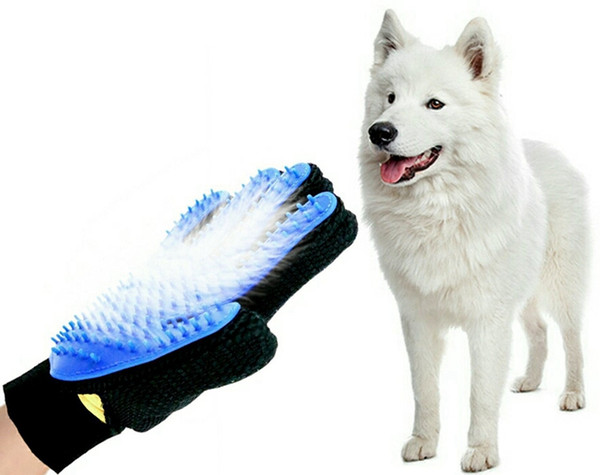500pcs Pet Hair Removal Brush 4 Colors Pet Grooming Glove Dog Comb Silicone Bath Mitt Pet Dog Cat Massage Deshedding Gloves