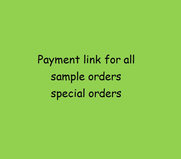 Payment link for special orders