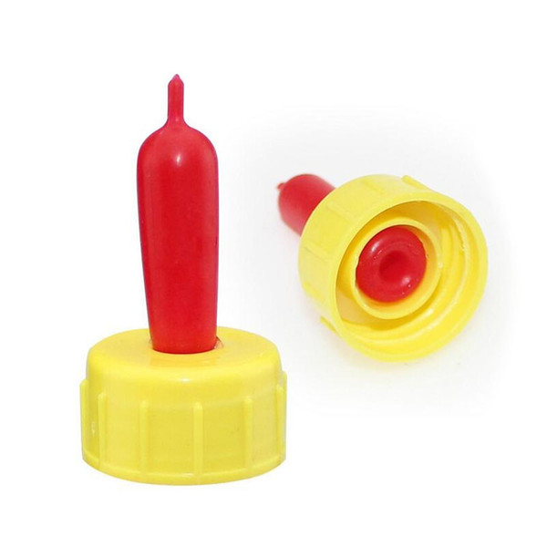 Milk Drink Nipple Soft Rubber Pacifier For Teat Feed Orphaned Lamb Sheep Pup Dog Foal Calf Screw On Bottle ZA4464