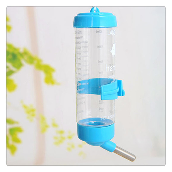 Hanging Water Bottle Dispenser Feeder Leak Proof Water Kettle Fit for Hamster Rabbit No Drip Multi Color Pet Supplies