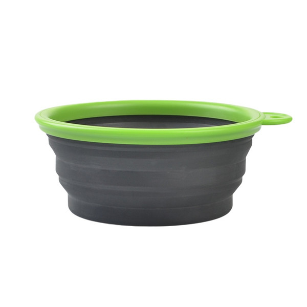 Silicone Fording Dog Feeding Bowl Collapsible Cats Water Dish Cat Portable Feeder Puppy Travel Bowls