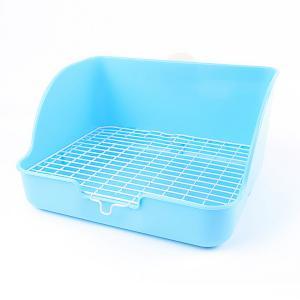 Rabbit Toilet Tray Box Indoor Pet Puppy Rabbit Potty Doggy Training Toilet Hamster Guinea Pig Toilet Tray Box RRA340