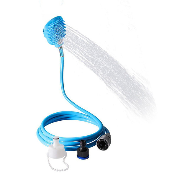 pet Bath Shower Water Sprayer Pets Supplies Bathing Cleaner Tools Cleaning Massage Scrubber Sprayer Hand Massage Pet comb