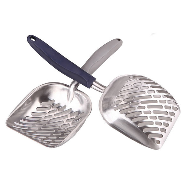 Pet Products Shovel - Cat Litter Aluminum Alloy Scoop Cat Sand Waste Cleaning Tool Spoons Pet Supplies
