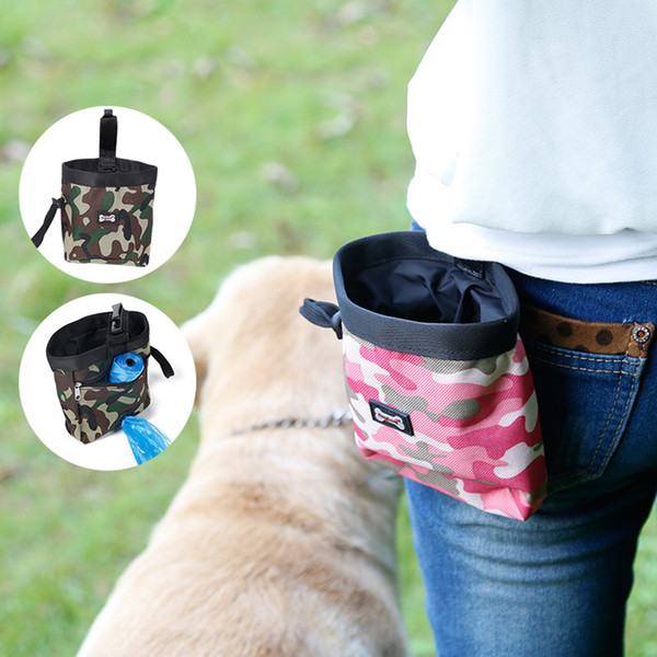 Portable Detachable Dog Training Treat Bags Doggie Pet Feed Pocket Pouch Puppy Snack Reward Waist Bag Training & Behaviour Aids