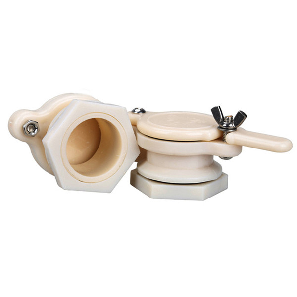 D1U# 2pcs Strength Nylon Honey Gate Valve Honey Extractor Honey Tap Beekeeping Bottling Tool Free Shipping