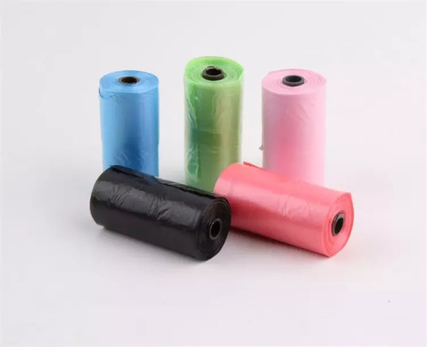 10000 pcs = 500 Rolls Degradable Pet Poop Bags Dog Cat Waste Pick Up Clean Bag Refill Bags Promotion