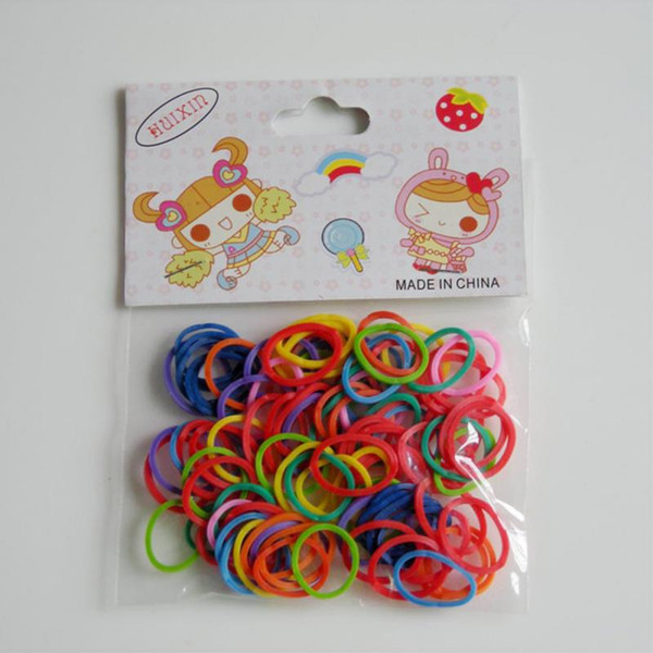 100pcs/Bag Newest Colorful Pet Beauty Supplies Dog Grooming Rubber Band Pet Hair Product Hairpin Hair Accessories