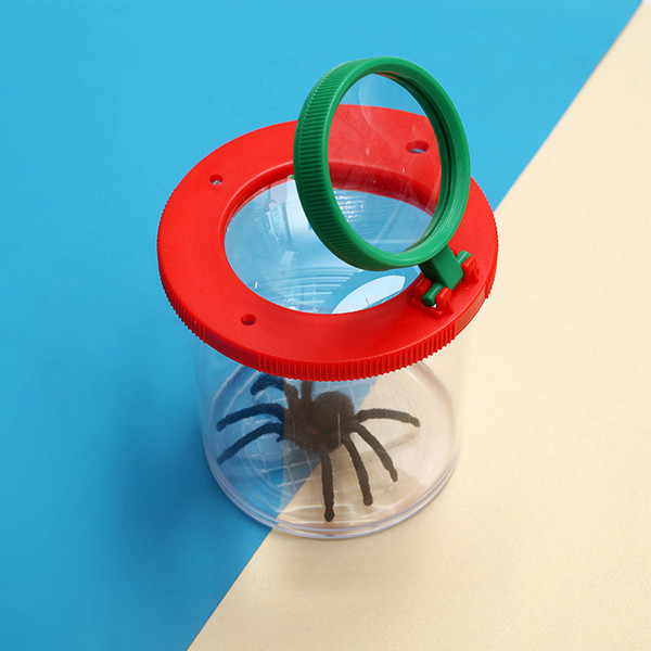 Bug Box Magnify Insect Viewer Entomologists 2 Lens Magnification Bugs Viewer Children's Toy