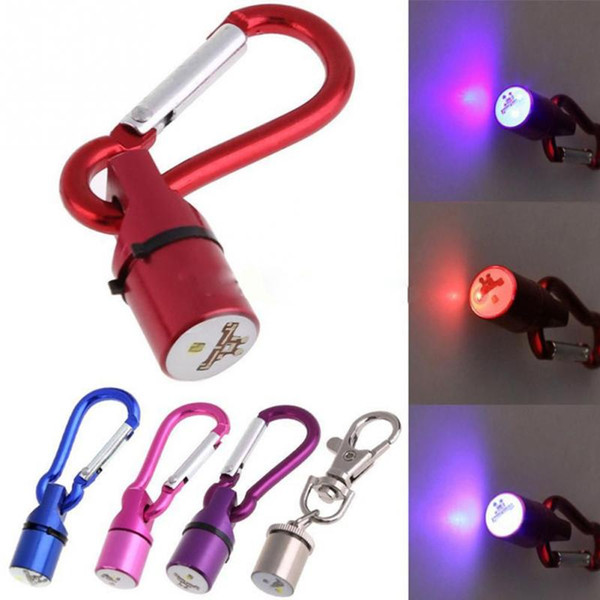 Cool Glowing LED Collar Tag for Dog Cat Pet Aluminum Waterproof Safety Collar Tag Pendant