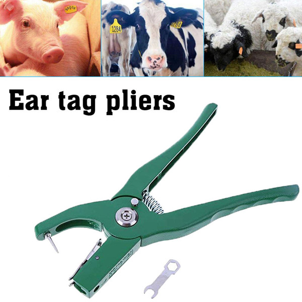 Sheep ear cattle goat ear tag clamp practical tag tools metal animal tongs Free shipping