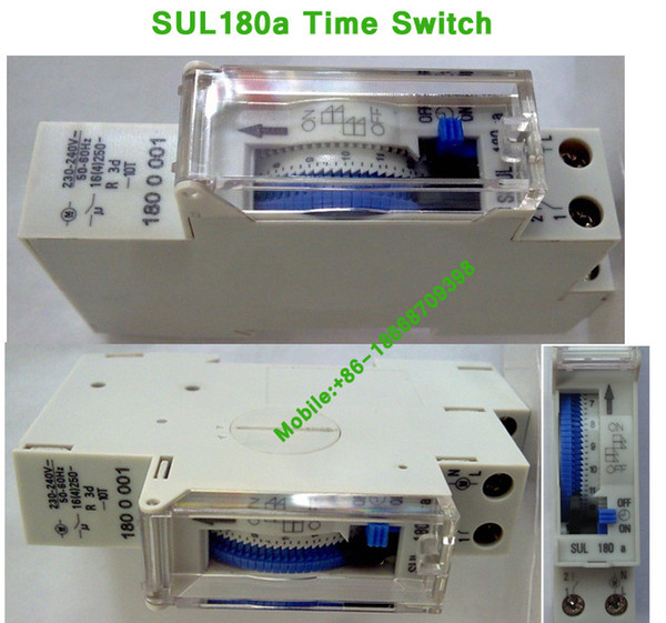 2015 hot sell time switch sul180a, high quality programmable timer 16a 220v timer switch1pcs free shipping