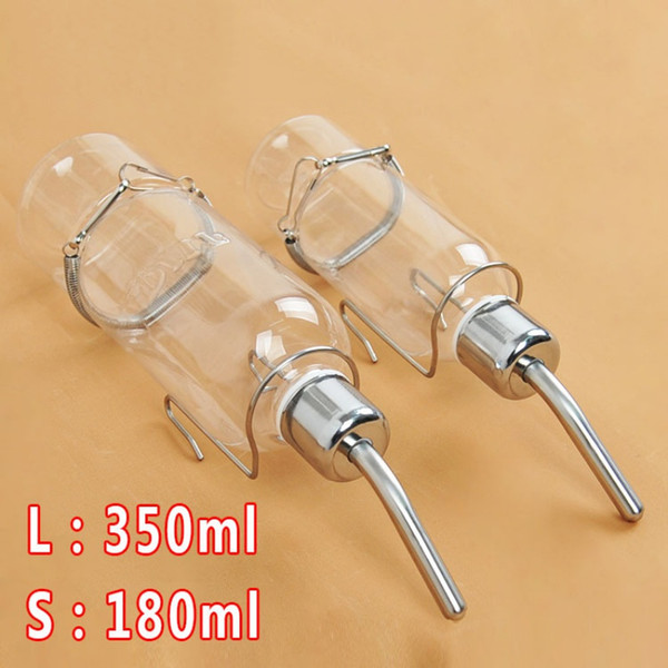 Hamster Chinchilla Guinea Drinking Water Bottle Pet Supplies Squirrel Rabbit Drinking Fountains Water Feeder Stainless Steel