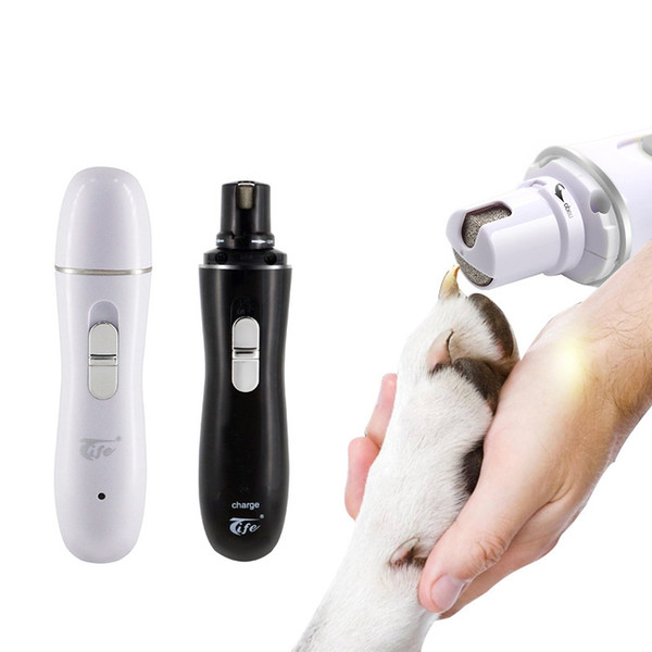 Electric Pet Nail Grinder Auto Cat Dog Nail Grooming USB Paws Grinder Clipper Trimmer Pet Nail Care Tool Pet Supplies GGA1100