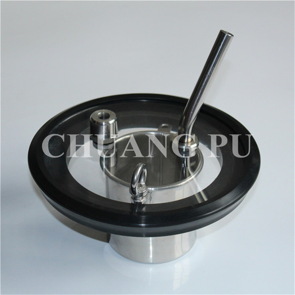 Stainless Steel Milking Bucket Lid with Filter for Dairy Cow and Goat Farm Portable Milker Machine