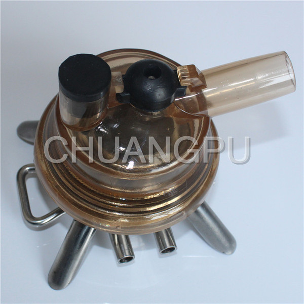 Stainless Steel Milking Claw 150CC Transparent PSU Cover Milk Collector for Dairy Cow Portable Milker Machine