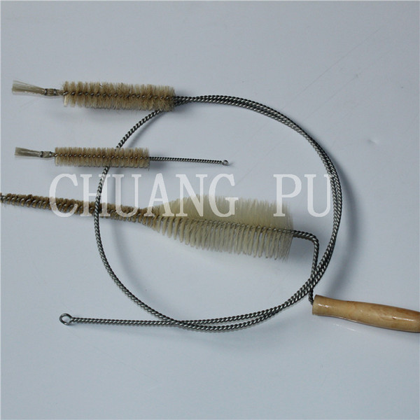 Plastic Cleaning Brush White Hygienic Bristle Wash Milking Machine Clean Milk Claw Tube Milking Machine Spares