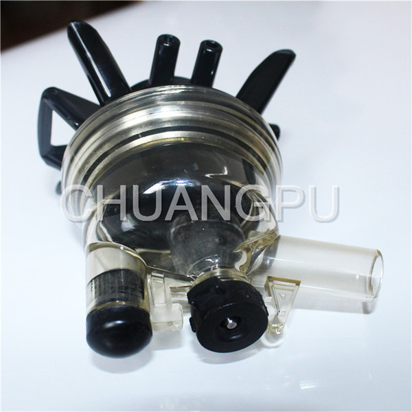 150CC Plastic Milk Claw Cluster Transparent PC Bowl Milk Collector for Dairy Farm Cow Milking Machine