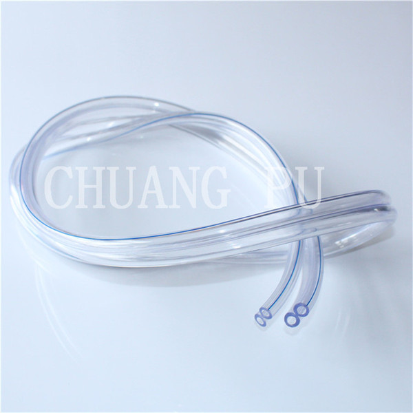 PVC Twin Pulse Tube Food Grade Transparent Tube 3mm Thickness for Transfer Vacuum Milking Machine Spares
