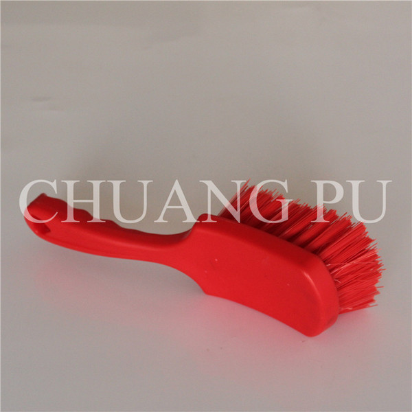 Handheld Cleaning Brush Plastic Red Nylon Brush Dairy Brush Tool Clean Milking Bucket Milking Machine Spares