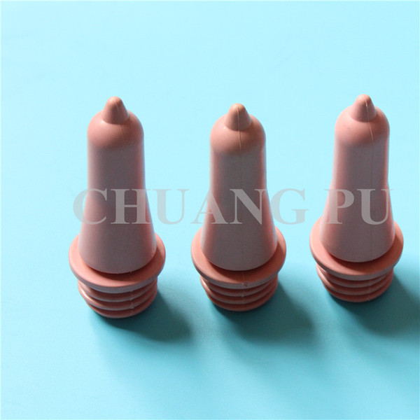 Rubber Feeding Nipple Calf Feed Machine Teat Food Grade Nitrile Rubber Pacifier Cow Baby Feeding Nipple