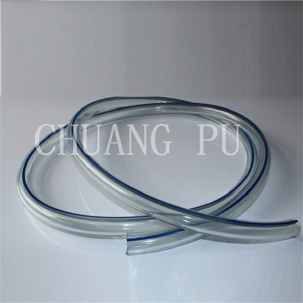 Transparent Milking Tube 16mm Inner Diameter PVC Tube Food Grade Milk Hose 26mm Outer 50m / Roll