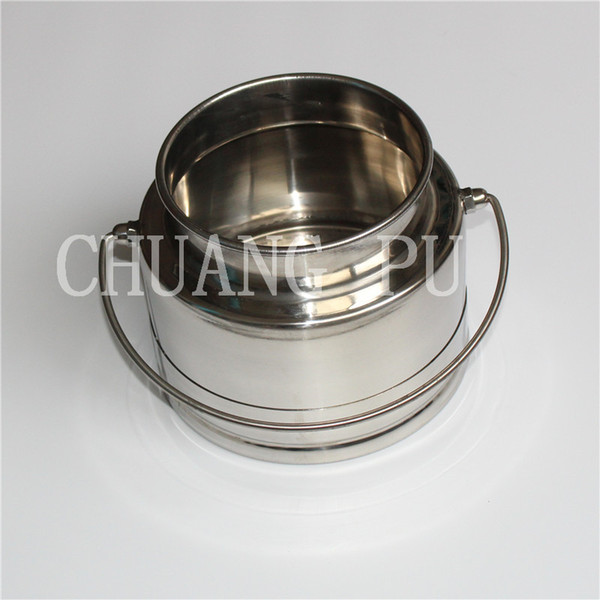 5L Milking Machine Bucket Stainless Steel Milk Pail Bucket for Dairy Goat and Sheep Portable Milker
