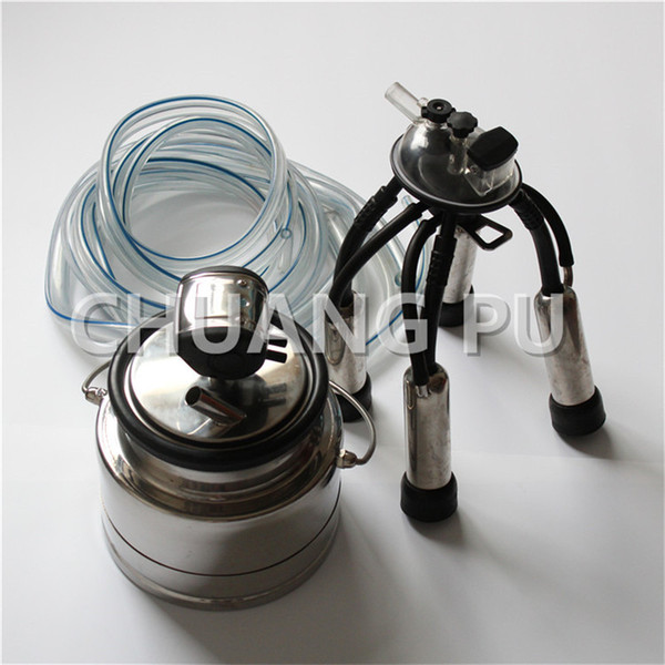Milking Machine Milk Bucket Group 5 litre for Dairy Cow and Cattle Portable Milker with Carton Packing