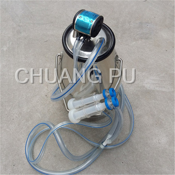 Goat and Sheep Milking Bucket Group for Dairy Mobile Milker Machine wirh 25 Litre Milk Bucket