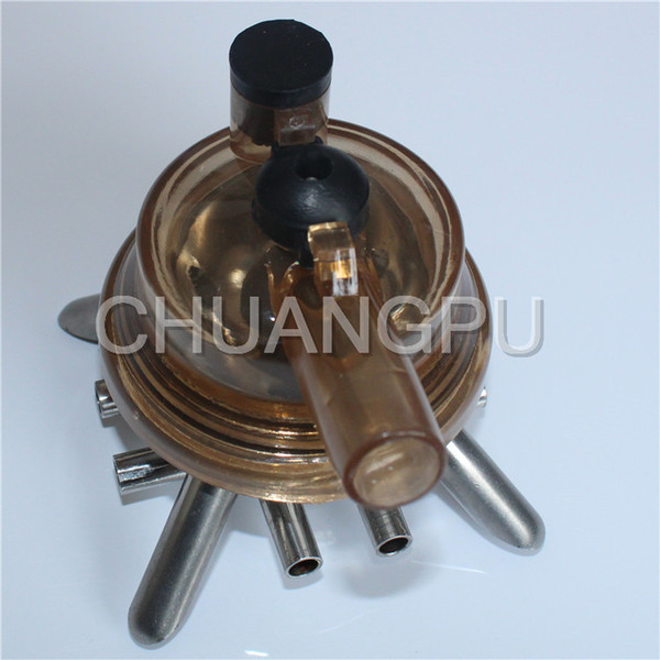 150CC Cow Milking Cluster Transparent Plastic Cover Milk Claw for Dairy Cattle Farm Portable Milker Machine
