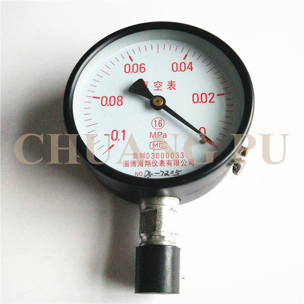 Standard Vacuum Meter Vacuum Gauge for Dairy Milking Parlor 0 - 0.1Mpa Measuring Range Carton Packing