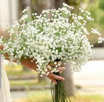 Gypsophila silk baby breath Artificial Fake Silk Flowers Plant Home Wedding Party Home Decoration Free Shipping