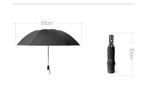 Free shipping hot summer Automatic reverse umbrella rolling over black coating high quality fast delivery shade
