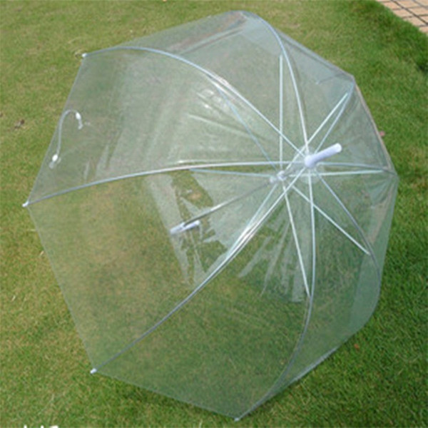 Mushroom Shape Umbrella Transparent Straight Shank Umbrellas Men And Women Plastic Ultraviolet Proof Bardian Factory Direct Sales 9zw C1