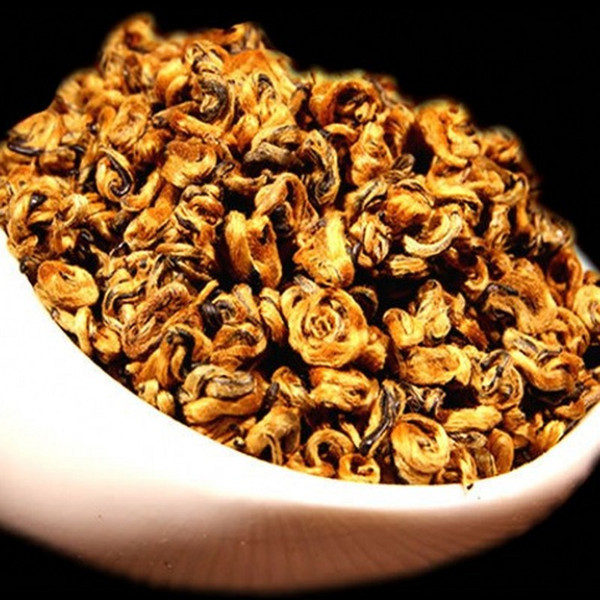 250g Chinese Yunnan Dian Hong tea High quality Hongluo Black tea  Beauty Slimming Diuretic Down Three High Green Health Food Hongluo