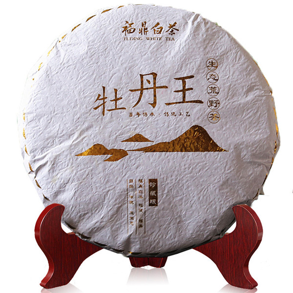 2019 New Fuding White Tea High quality Peony king 350g high mountain old wild white tea cake Healthy green food Gongmei Shoumei Tea