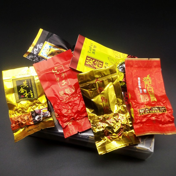6 kinds of Oolong tea,High quality Chinese tea,Each tea 6 bags,Ginseng oolong,Tie guan yin,Milk oolong,Black oolong tea,Free shipping